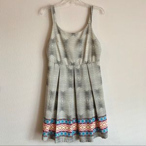 💕Multicolor Geometric Dress